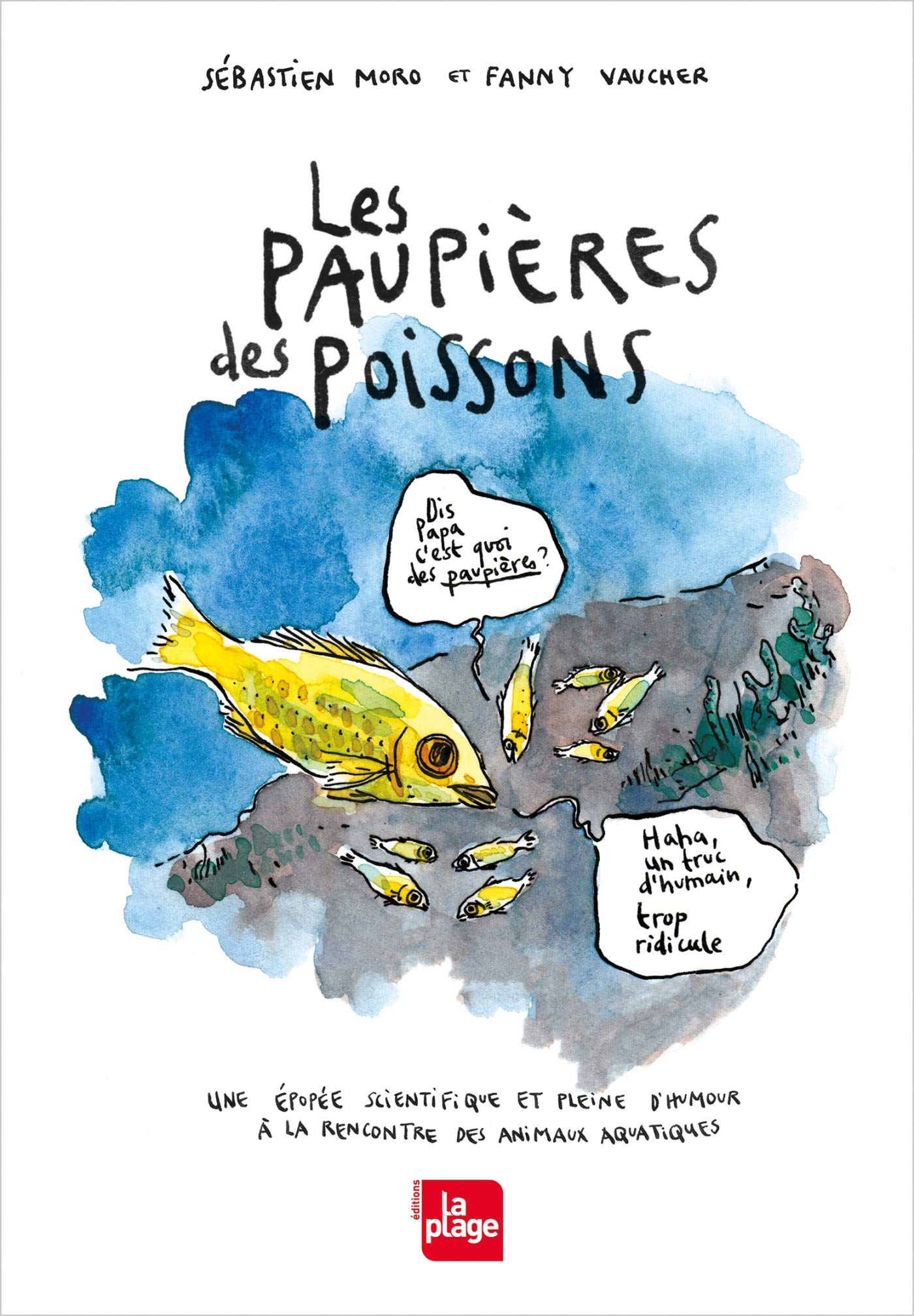 jaquette livre Les paupières des poissons