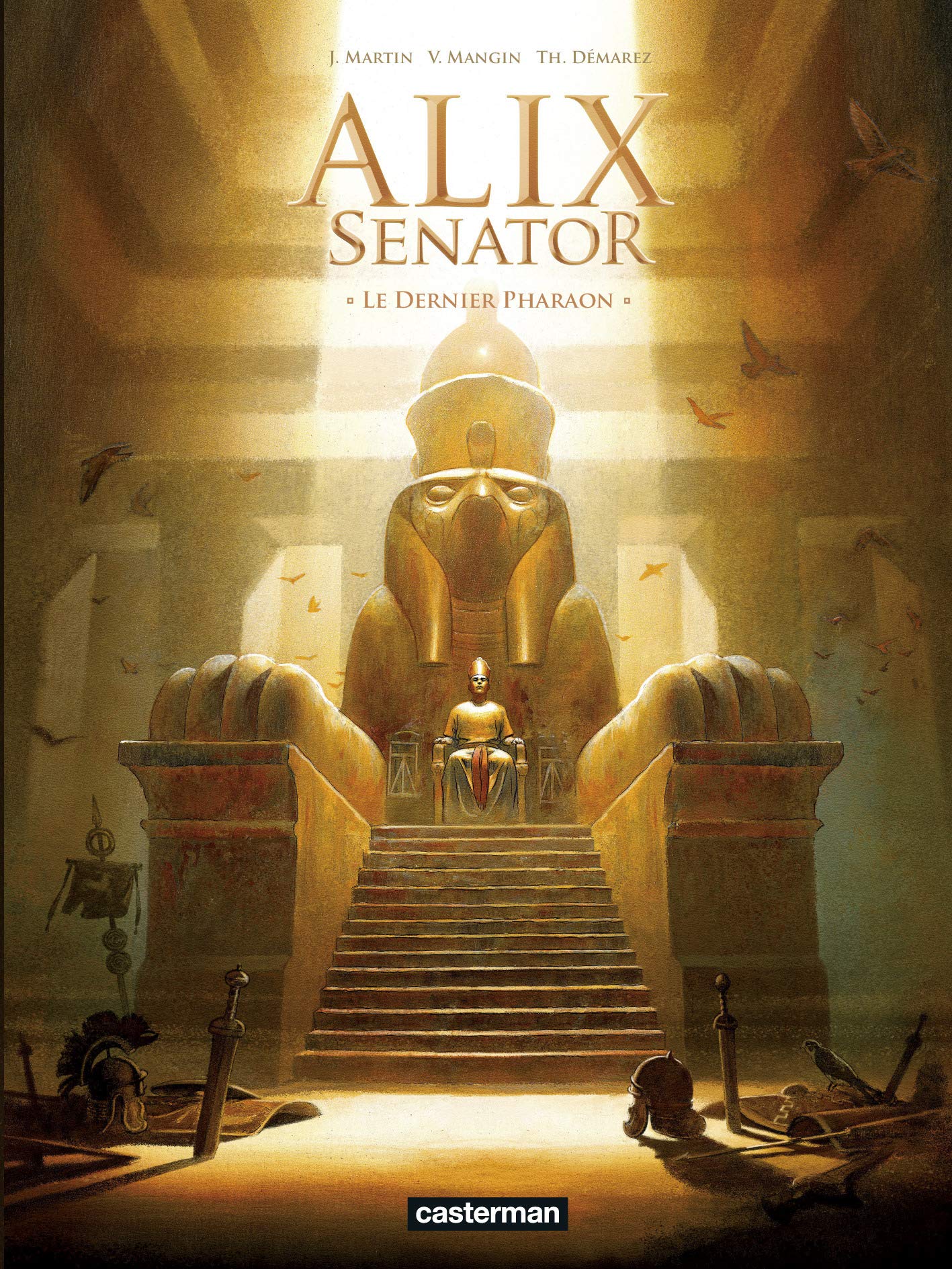jaquette livre Alix senator, Tome 2 : Le dernier pharaon