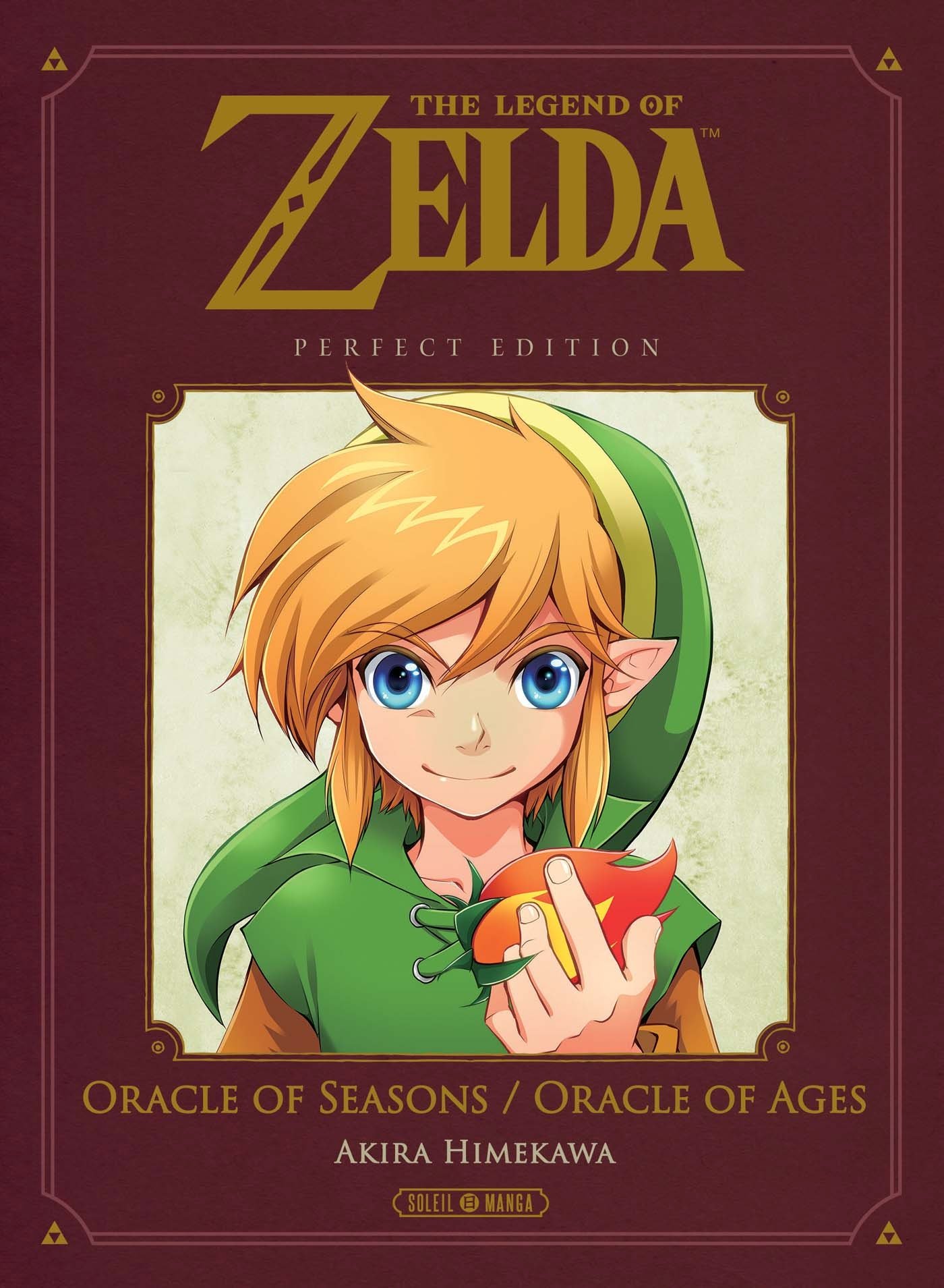 jaquette livre The Legend of Zelda - Oracle of Seasons & Ages - Perfect Edition