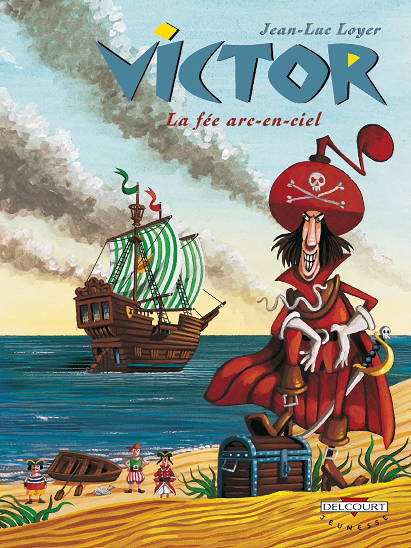 jaquette livre Victor, tome 3 : La fée arc-en-ciel