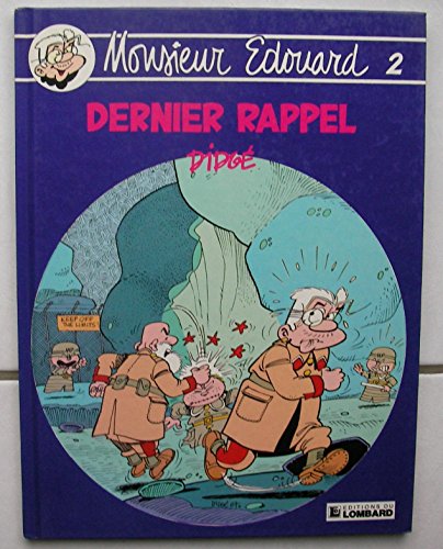 jaquette livre Dernier Rappel