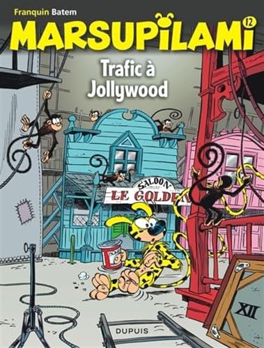 jaquette livre Marsupilami Tome 12 - Trafic À Jollywood