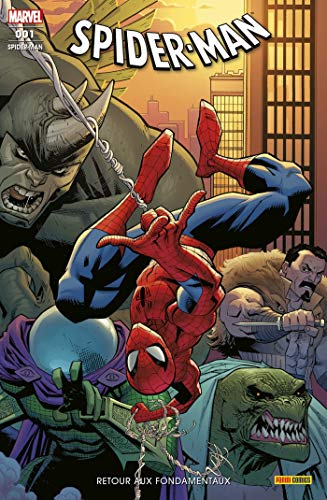 jaquette livre Spider-Man N° 1 - Retour Aux Fondamentaux