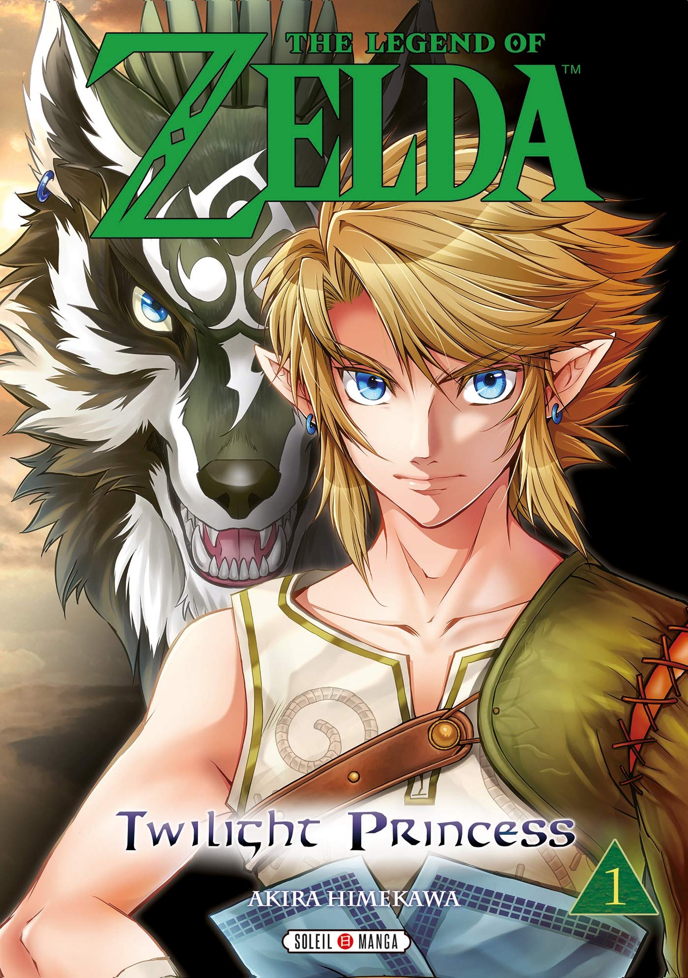 jaquette livre The Legend of Zelda - Twilight Princess T01