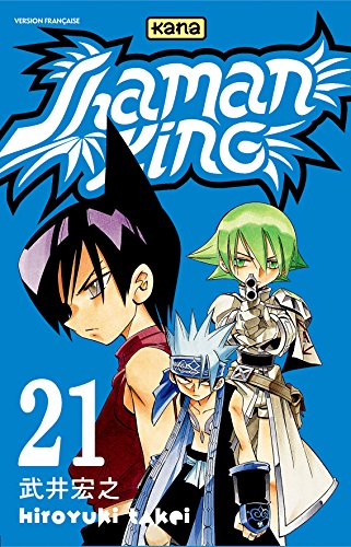 jaquette livre Shaman king - Tome 21