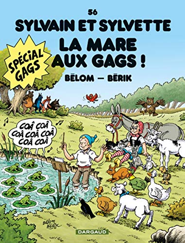 jaquette livre Sylvain Et Sylvette Tome 56 - La Mare Aux Gags !