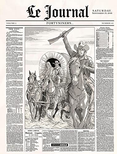 jaquette livre Le Journal Tome 2 - Fortyniners