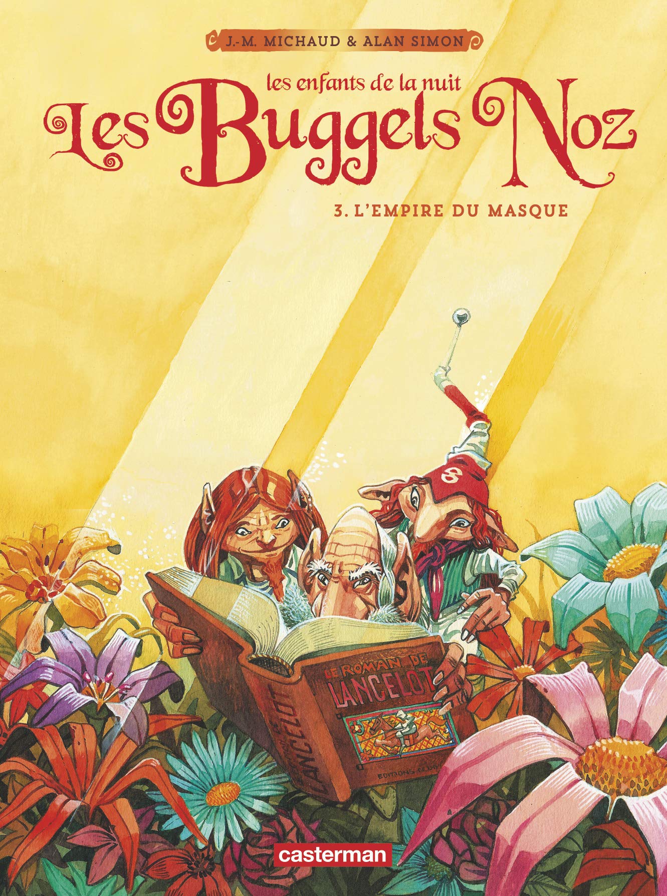jaquette livre Les Buggels Noz, Tome 3 : L'empire du masque