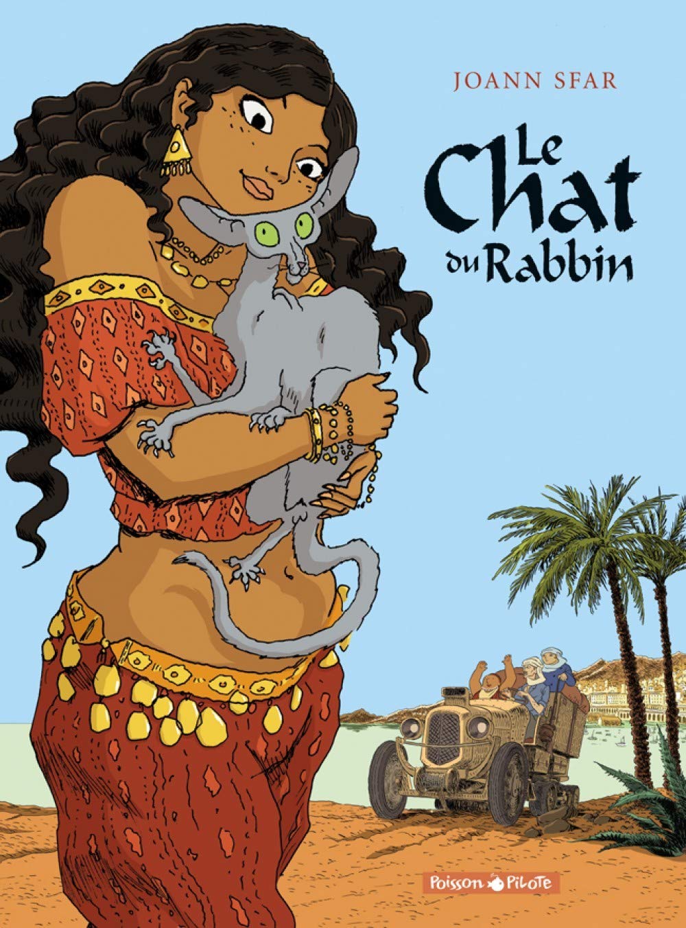 jaquette livre Le Chat du Rabbin, 5 Volumes