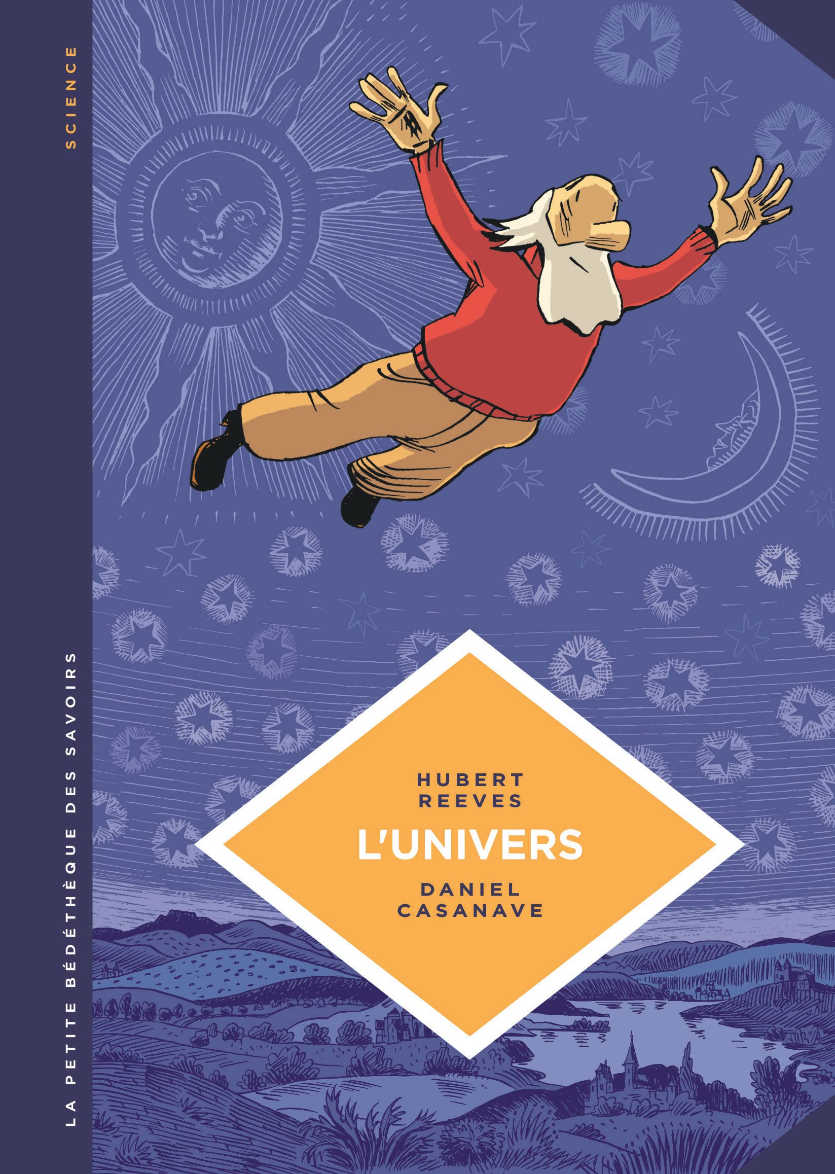 jaquette livre La petite Bédéthèque des Savoirs - tome 2 - L'univers. Créativité cosmique et créativité artistique.