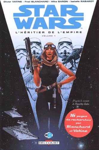 jaquette livre Star Wars L'héritier De L'empire Tome 1