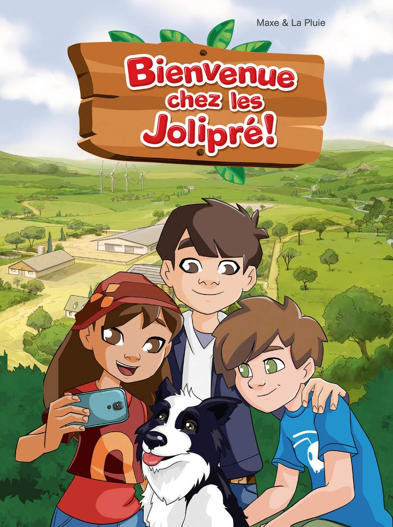 jaquette livre Bienvenue chez Les Jolipré !