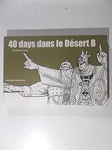 jaquette livre 40 Days Dans Le Désert B