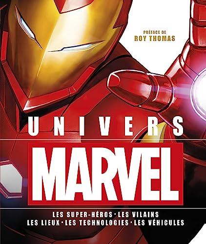 jaquette livre Univers Marvel