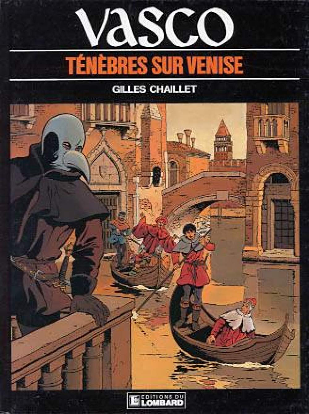 jaquette livre Vasco, tome 6 : Ténèbres sur Venise