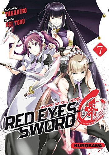 jaquette livre Red eyes sword Zero - Akame ga Kill ! Zero - Tome 7