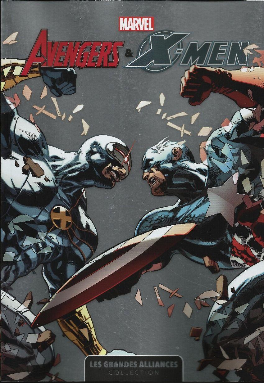 jaquette livre LES GRANDES ALLIANCES. VOLUME 2, AVENGERS ET X-MEN
