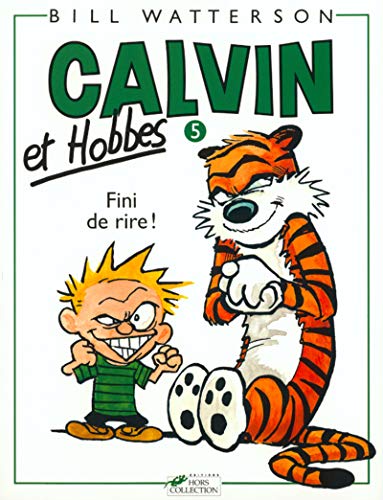jaquette livre Calvin Et Hobbes Tome 5 - Fini De Rire !