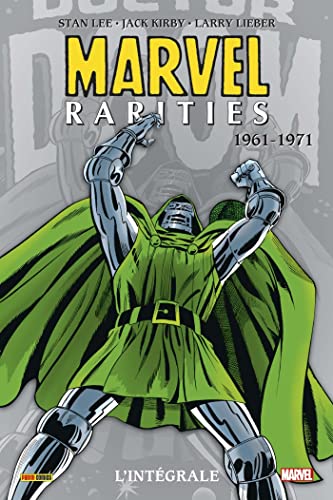 jaquette livre Marvel Rarities : L'intégrale - 1961-1971
