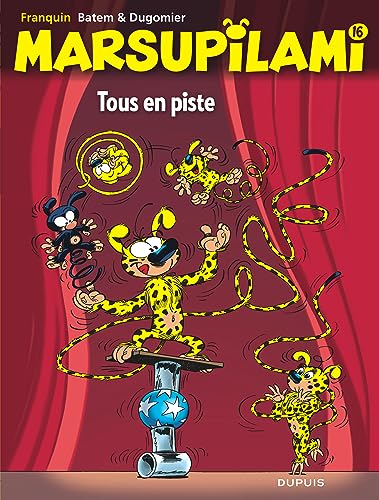 jaquette livre Marsupilami Tome 16 - Tous En Piste