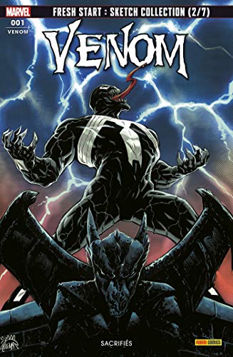 jaquette livre Marvel Fresh Start : Sketch Collection N° 1 - Venom - Tome 1, Sacrifiés