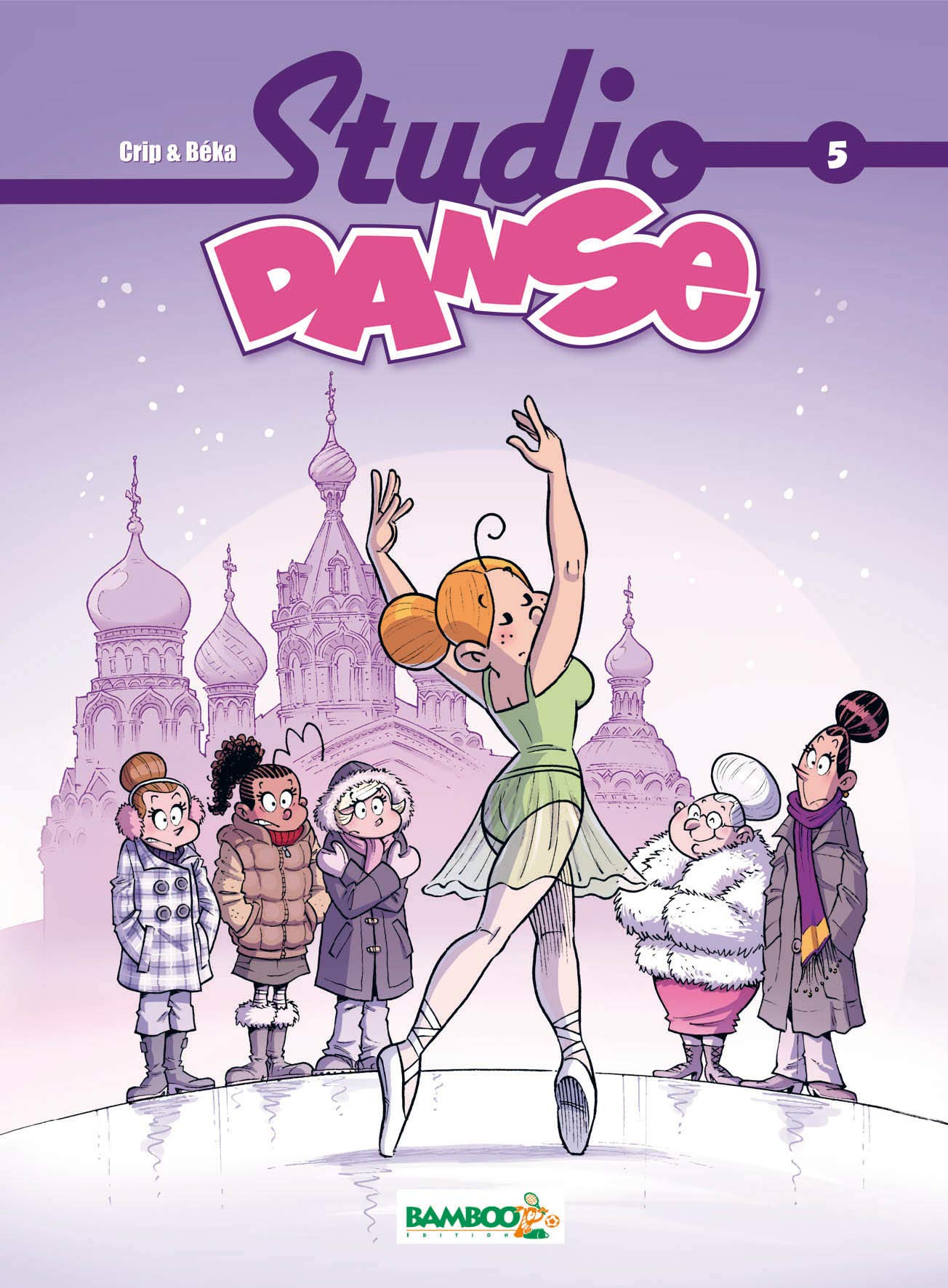 jaquette livre Studio danse - Tome 05 - Top humour 2020
