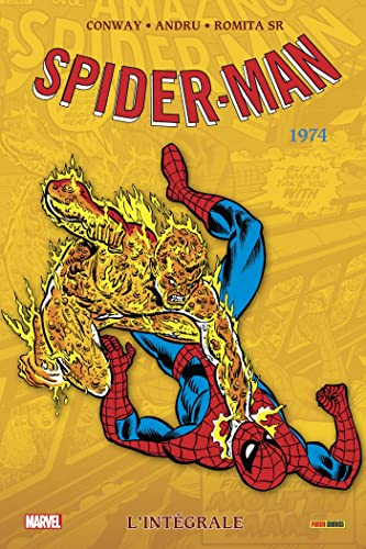 jaquette livre Spider-Man L'intégrale - 1974