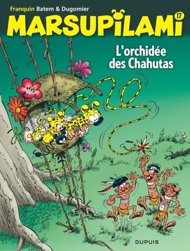 jaquette livre Marsupilami Tome 17 - L'orchidée Des Chahutas