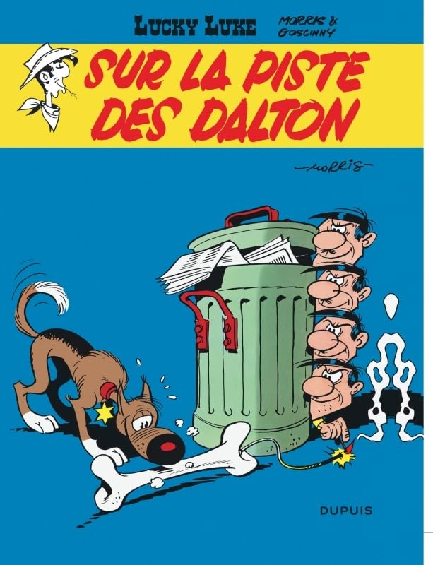 jaquette livre Lucky Luke Tome 17 - Sur La Piste Des Dalton