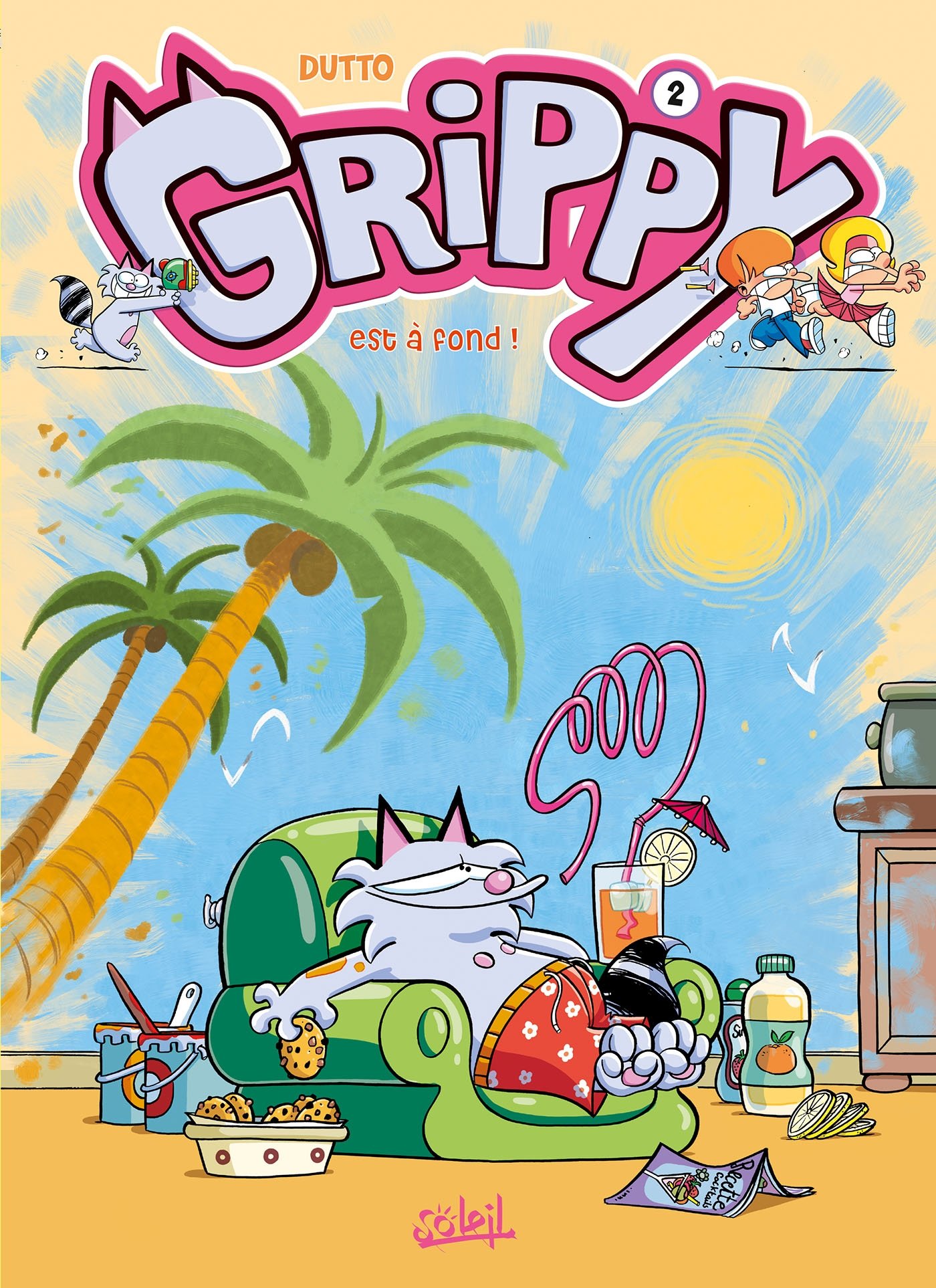 jaquette livre Grippy T02: Est à fond !