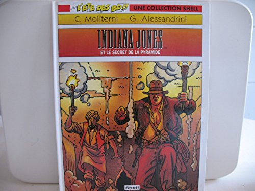 jaquette livre Indiana Jones Et Le Secret De La Pyramide