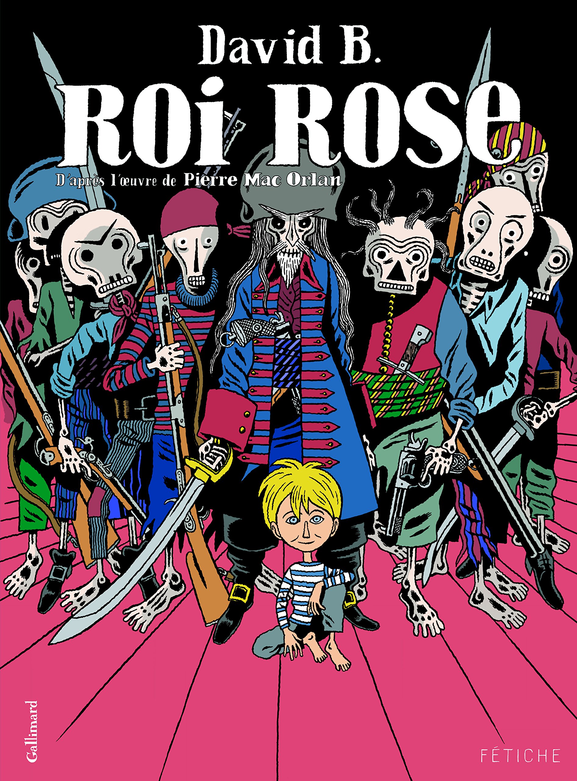 jaquette livre Roi rose