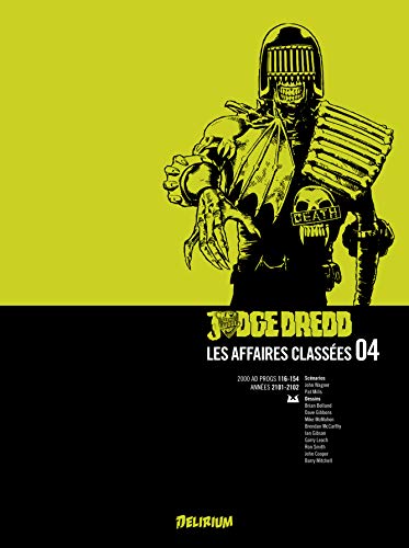 jaquette livre Judge Dredd : Les Affaires Classées Tome 4