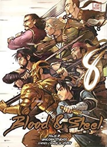 jaquette livre Blood and steel - Tome 8