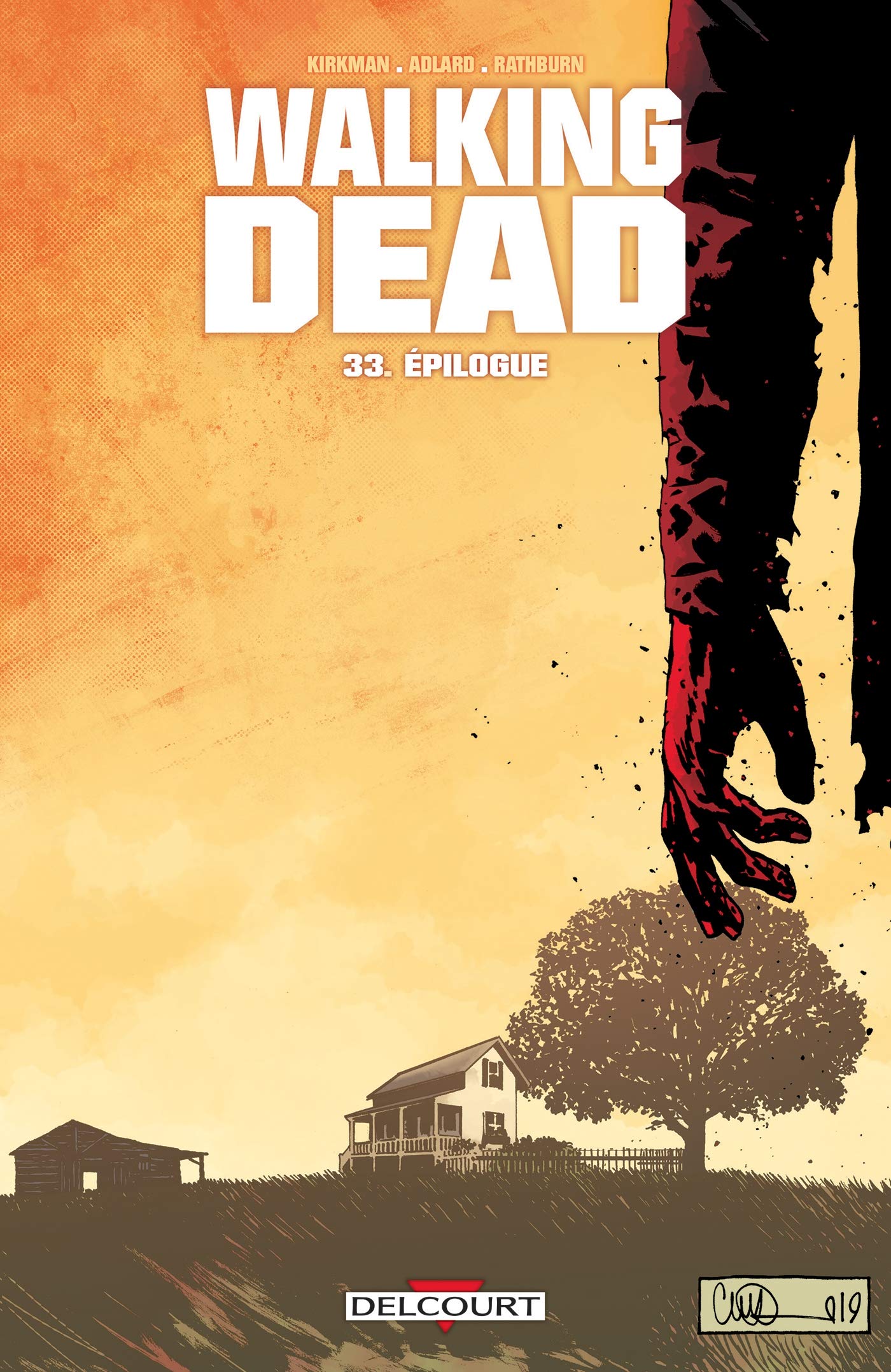 jaquette livre Walking Dead - T33: Épilogue