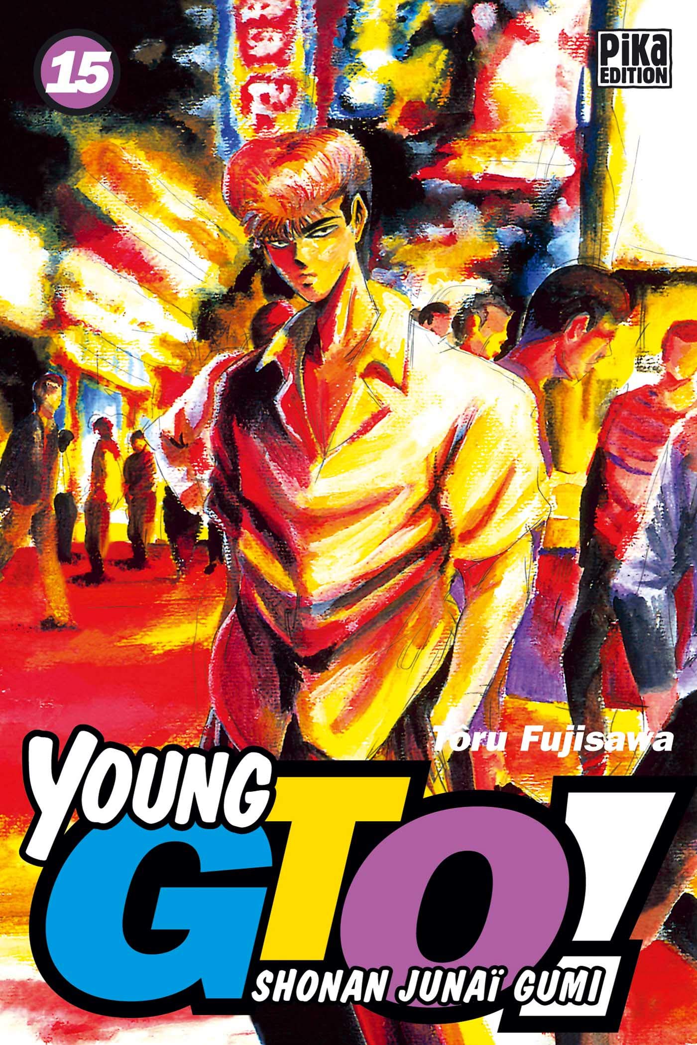 jaquette livre Young GTO !, Tome 15 :