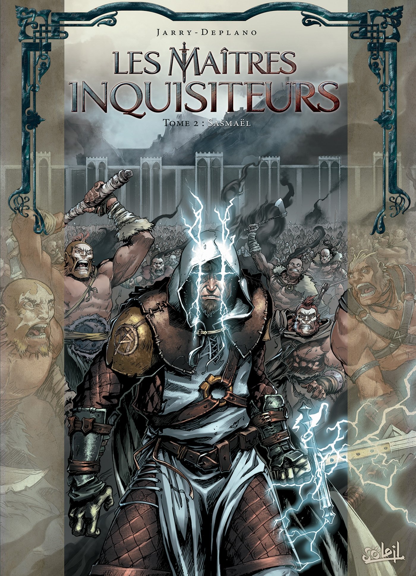 jaquette livre Les Maîtres inquisiteurs T2 - Sasmaël