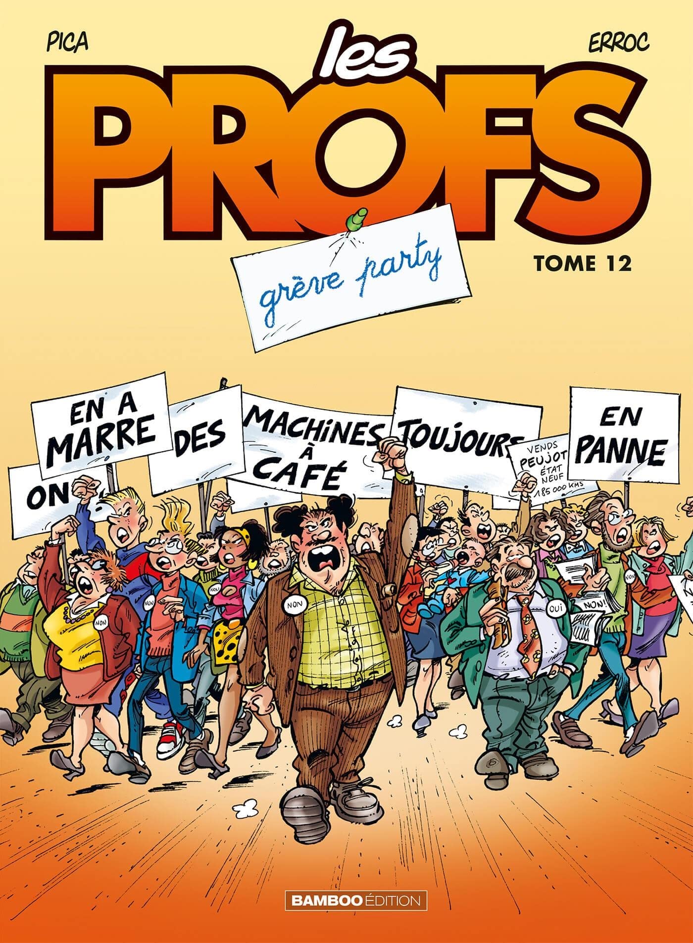 jaquette livre Les Profs, Tome 12 : Grève party