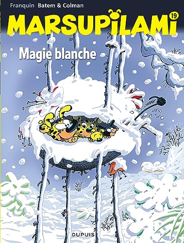 jaquette livre Marsupilami Tome 19 - Magie Blanche