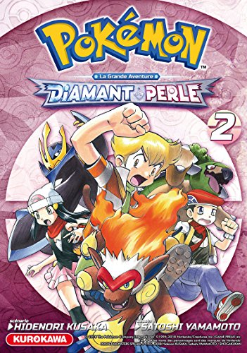 jaquette livre Pokémon - La Grande Aventure - Diamant Perle Platine - Tome 2