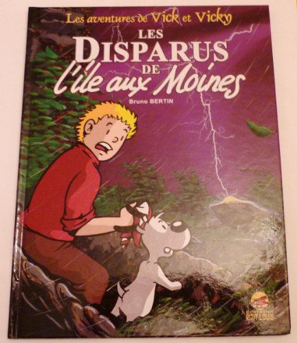 jaquette livre Les Aventures De Vick Et Vicky Tome 3 - Les Disparus De L'ile Aux Moines