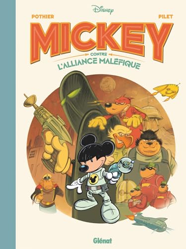 jaquette livre Mickey Contre L'alliance Maléfique