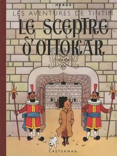 jaquette livre Les Aventures De Tintin Tome 8 - Le Sceptre D'ottokar