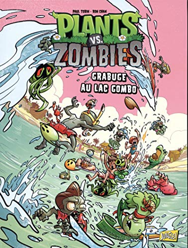 jaquette livre Plants Vs Zombies Tome 10 - Grabuge Au Lac Gombo