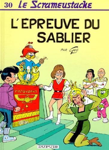 jaquette livre Le Scrameustache Tome 30 - L'épreuve Du Sablier