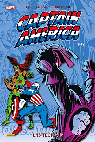 jaquette livre Captain America L'intégrale Tome 5 - 1971