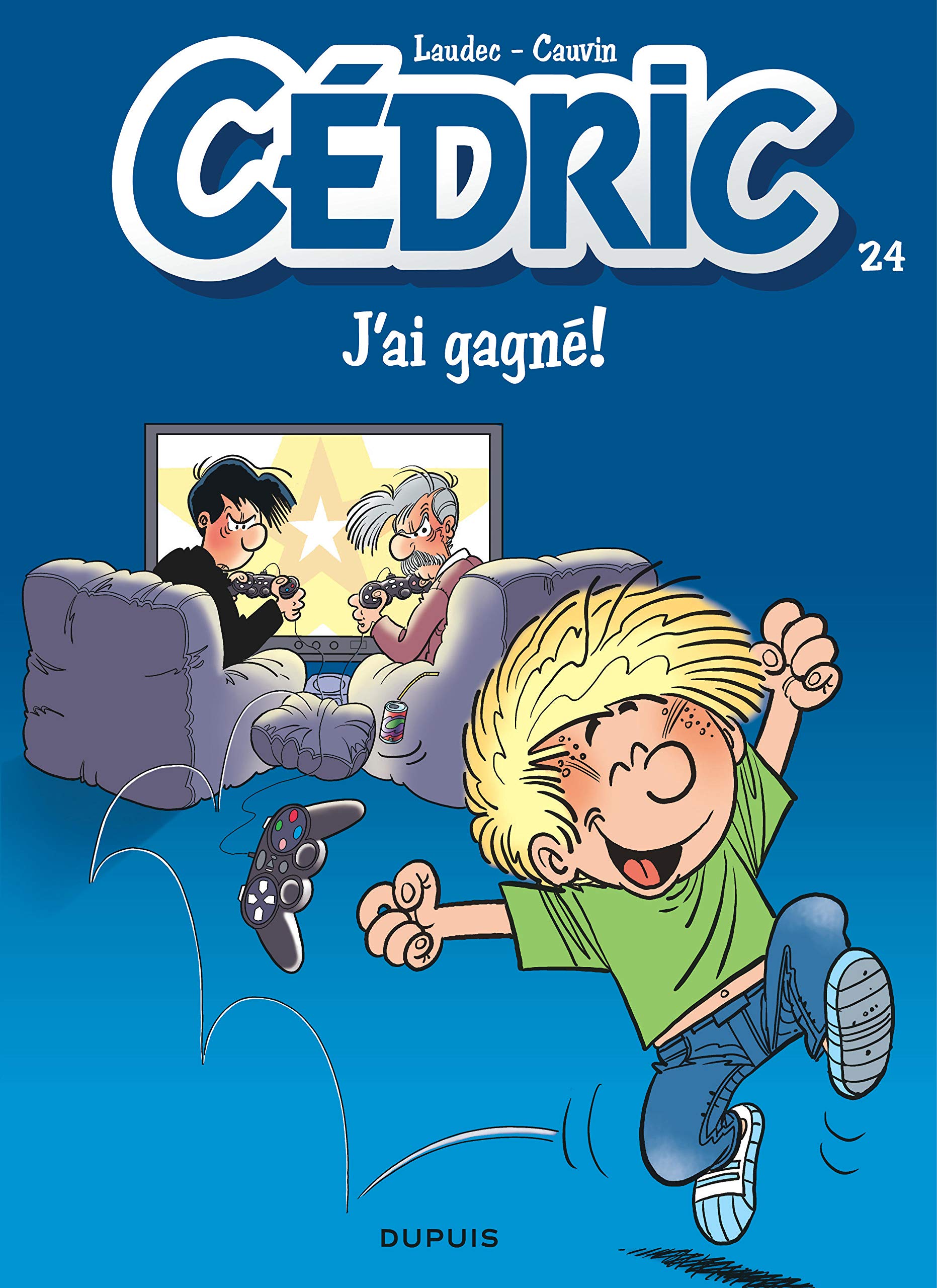 jaquette livre Cédric - tome 24 - J'ai gagné !