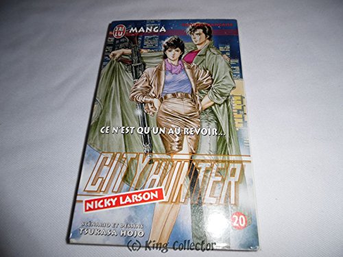 jaquette livre City Hunter - Tome 20 : Ce n'est qu'un aurevoir...