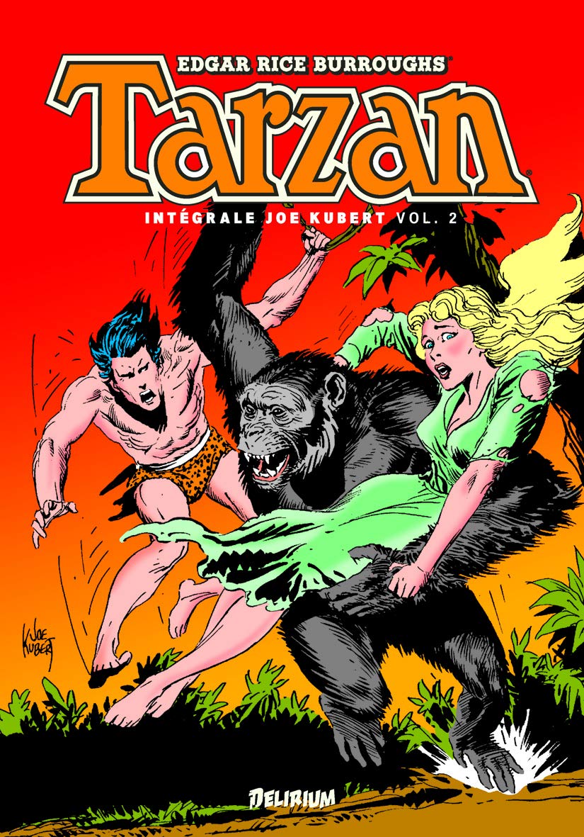jaquette livre Tarzan, Intégrale Joe Kubert, Vol.2