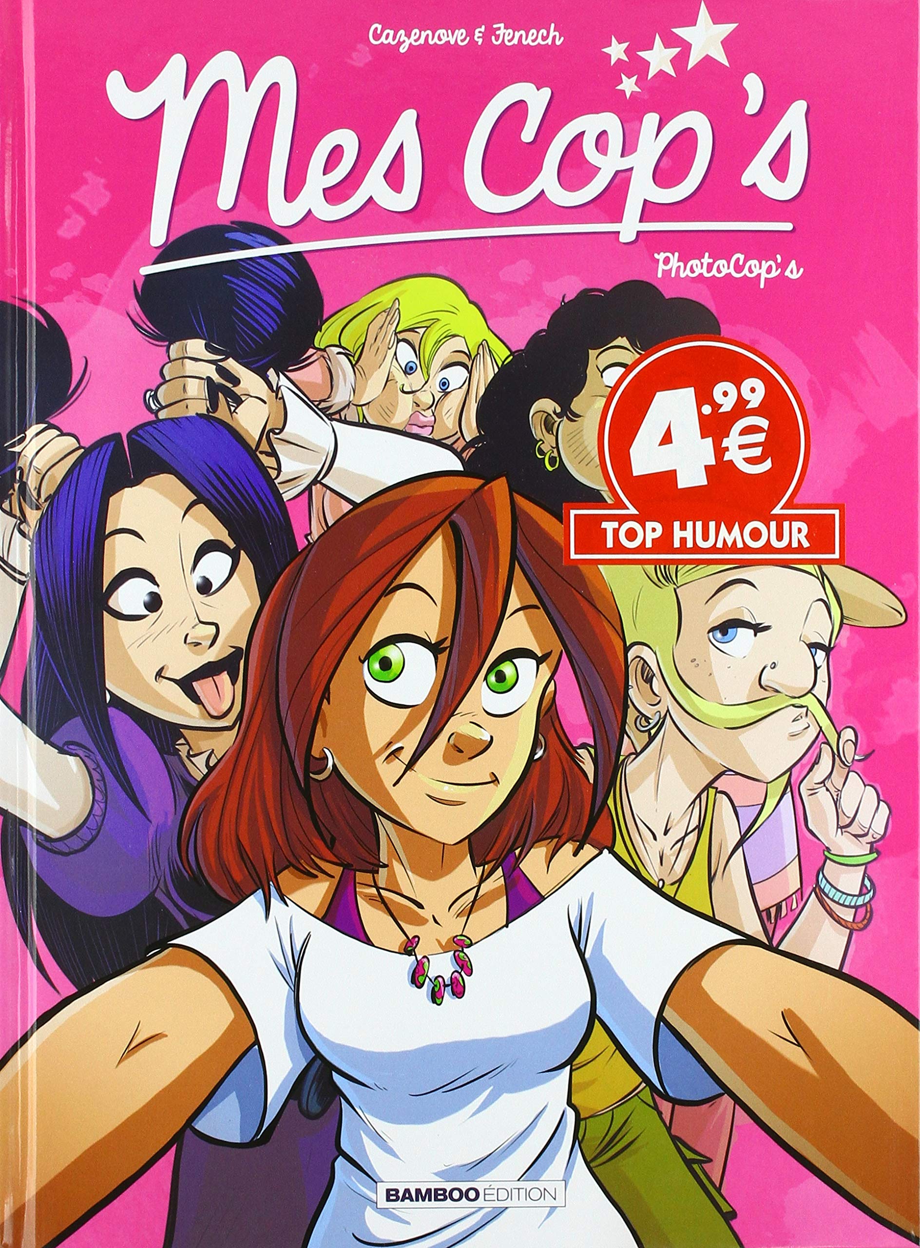 jaquette livre Mes Cop's - Tome 4 - Top humour 2019